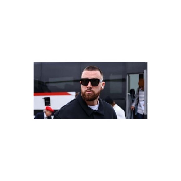 New TOM FORD Fausto Black Square FT0711 01A Sunglasses | Worn by Travis Kelce, A - Picture 3 of 9